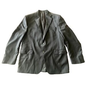 Lauren Ralph Lauren 46R Black 100% Wool Mens Blazer Suit‎ Jacket Sport Coat
